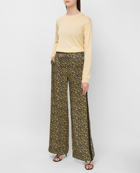 Victoria by Victoria Beckham Black silk trousers TRVV070B