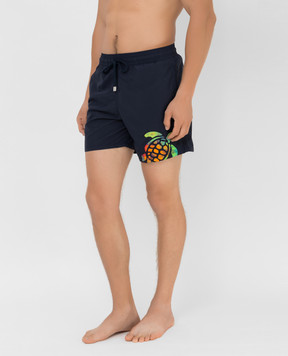 Vilebrequin Motu swimming shorts with applique MOTH0C03