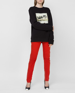 Balmain Red jeans 5558193N