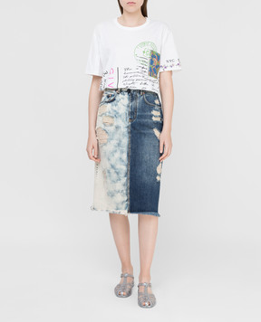 Givenchy Blue skirt BW40ED50F3