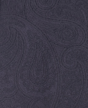 Stefano Ricci Children's silk navy blue patterned tie YCCX94102
