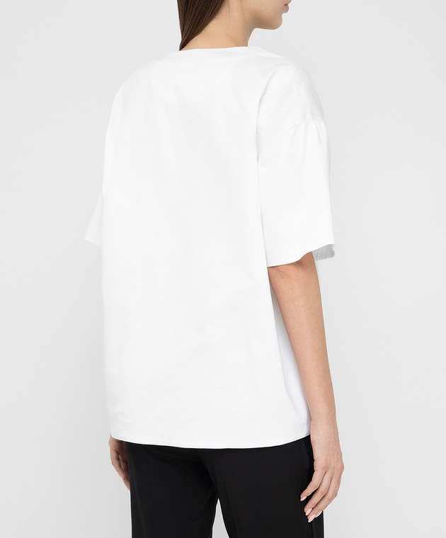 Valentino - White T-shirt VB3MG11T69W - shop with Estonia delivery