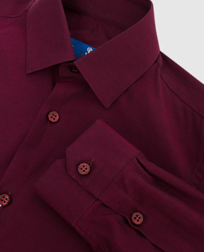 Stefano Ricci Children's burgundy shirt YC002317LJ1929
