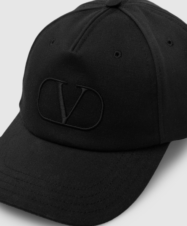 ※COCO　キャップ(VALENTINO) XY2HDA10BDL Valentino - Cap with VLogo Signature embroidery XY2HDA10BDL - shop