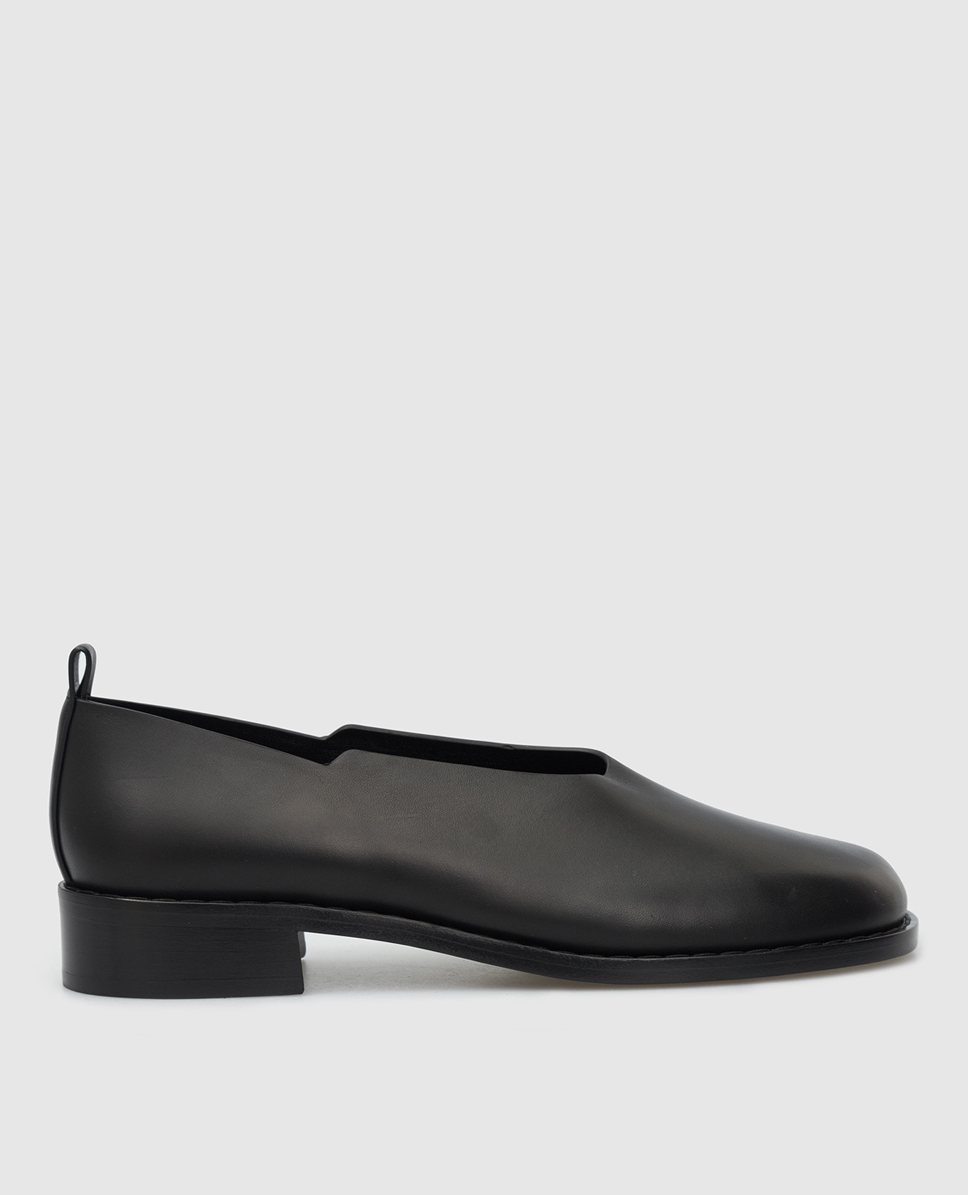 Monceau black leather pumps the row