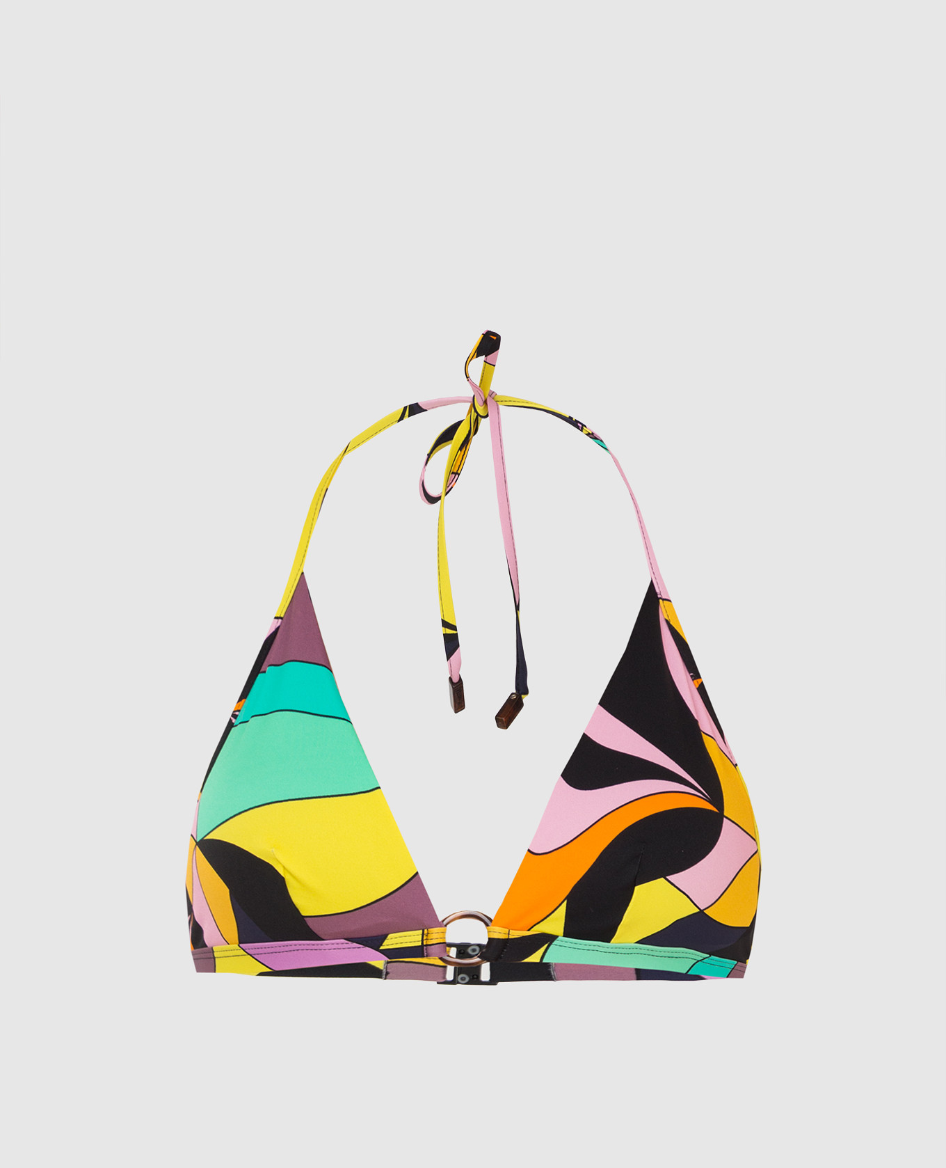 Flechett swimsuit top in print vilebrequin