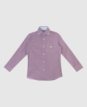 Stefano Ricci Children's plaid shirt YC004158LJ1823
