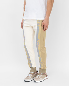Fendi Sweatpants with contrast panels FAB562A529