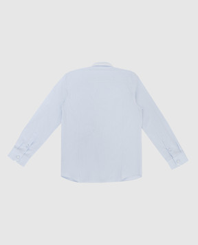 Stefano Ricci Children's blue shirt YC003556M1450