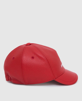 Stefano Ricci Children's leather cap with logo YVF5452SK
