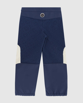 Stefano Ricci Children's pants in a pattern YAT6S40020HN0019