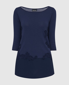 Ermanno Navy blue long sleeve MG39
