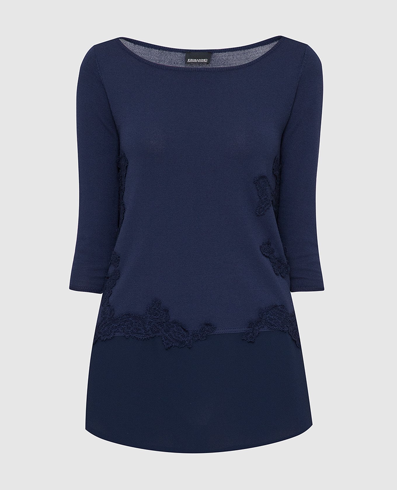 

Navy blue long sleeve Ermanno