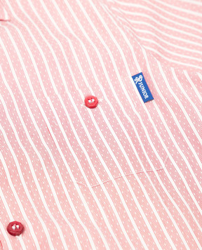 Stefano Ricci Children's red striped shirt YC002678LJ1653