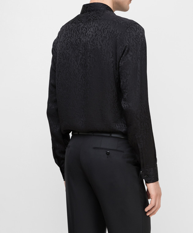 Saint Laurent - Black silk shirt 564172Y2B19 - shop with Ireland