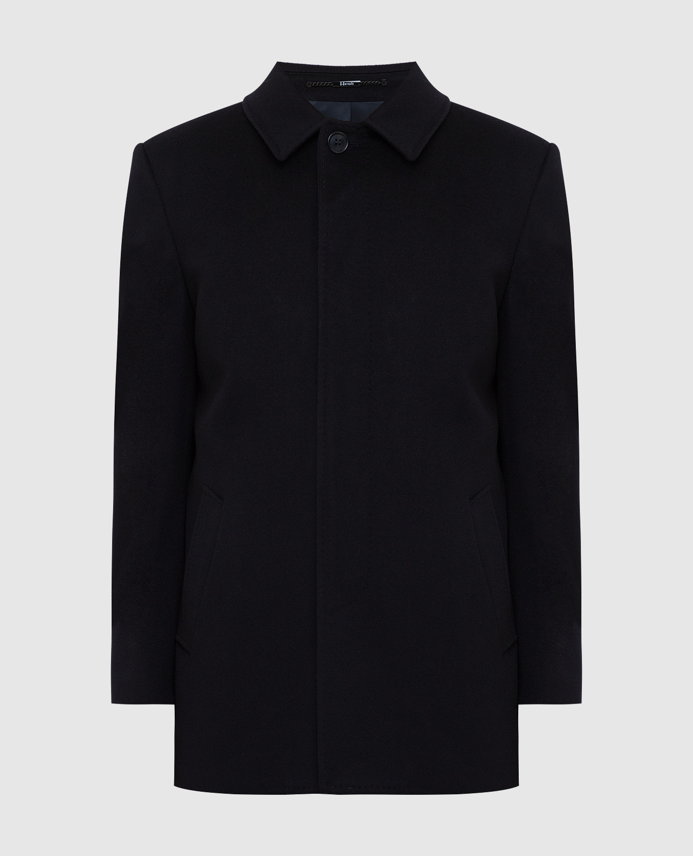 Ieftin Heresis Navy wool coat