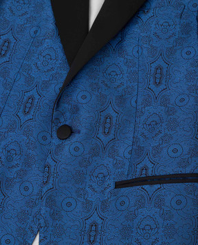 Stefano Ricci Children's patterned silk jacket Y2RF731000HC5267