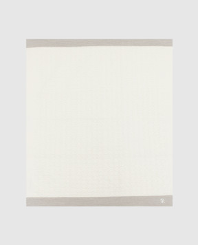 Stefano Ricci Patterned wool baby blanket KY12006COPY18256