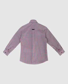 Stefano Ricci Children's checkered shirt YC005331M1716