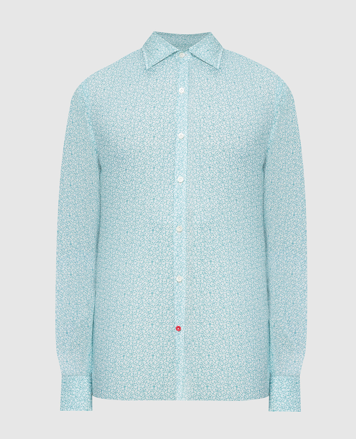 ISAIA Turquoise shirt