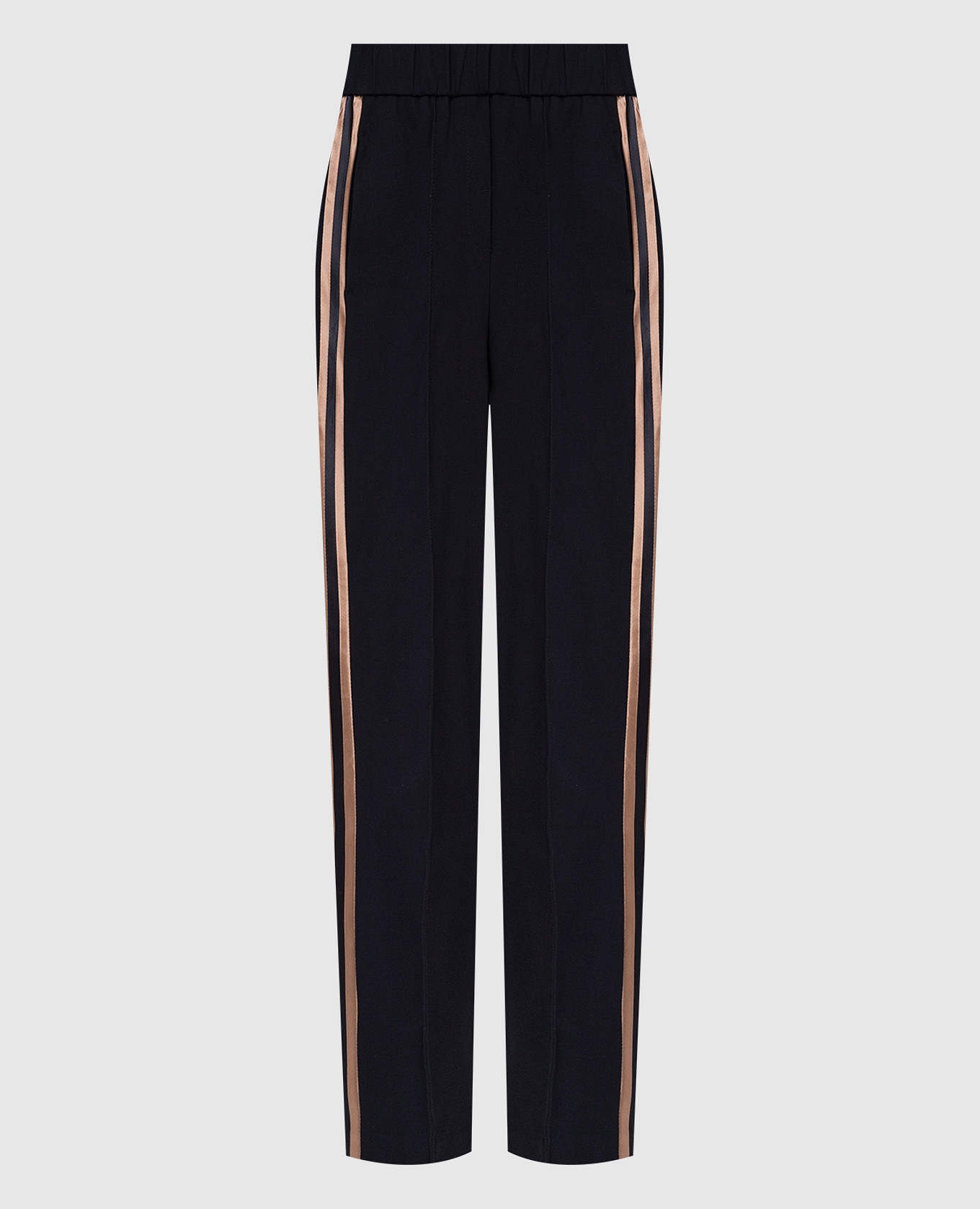 

Navy blue trousers with stripes Peserico