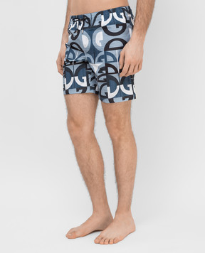 Dolce&Gabbana Gray swim shorts M4A13THSMK5