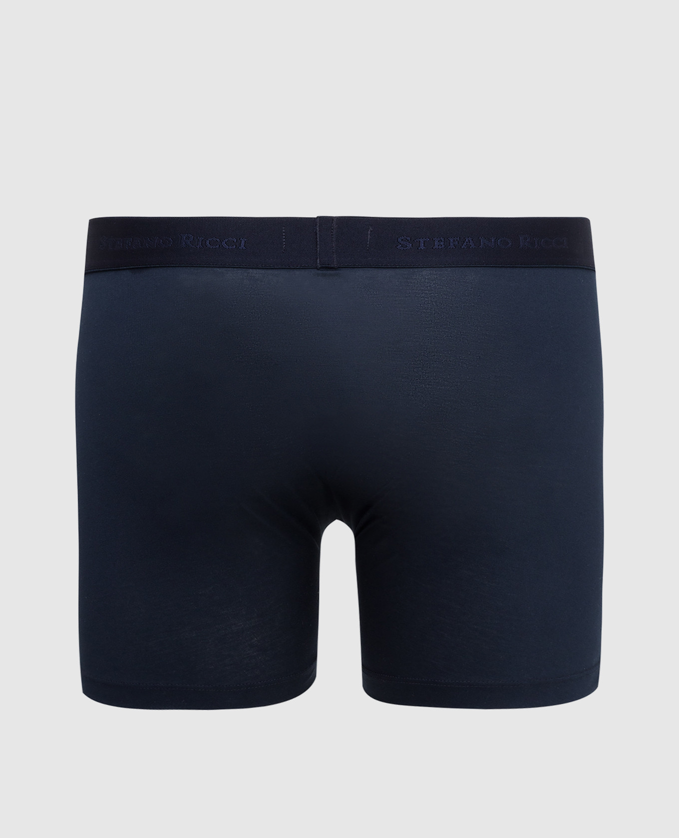 

Navy blue logo boxer shorts Stefano Ricci
