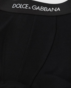 Dolce&Gabbana Children's set of black panties L4J701G7OCT