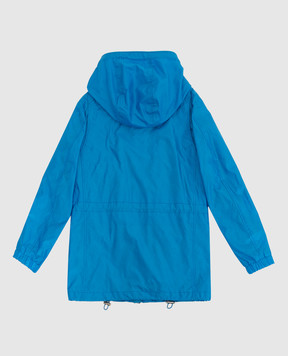 Stefano Ricci Children's light blue jacket in a pattern YDJ8200060HN0036