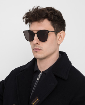 Bottega Veneta Thin frame sunglasses BV0140S30001684
