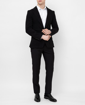 Dolce&Gabbana Wool blazer with double construction G2PK8TFU2MM
