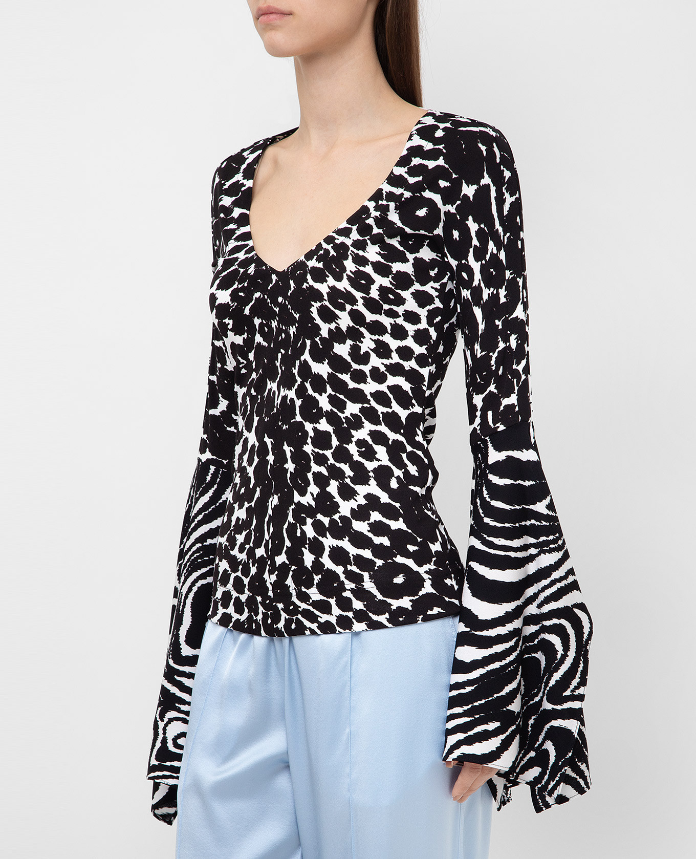 Top with animal print Tom Ford 3