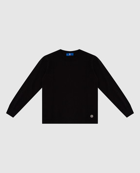 Stefano Ricci Children's black longsleeve KY16001G01Y19202