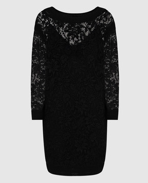 Ermanno Scervino Black dress D385Q305CSEZZ