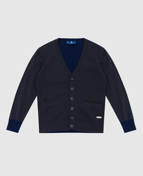 Stefano Ricci Children's wool cardigan KY07011C06Y17407