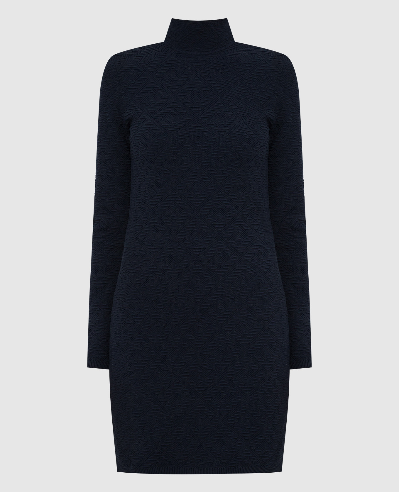 

Sheath dress in FF pattern Fendi, Blue