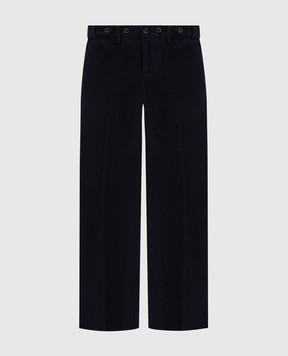 Stefano Ricci Children's dark blue trousers Y1T0900000CT002A