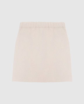 Fendi Children's light beige wool and cashmere skirt JFG084AG2P12