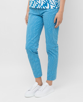 Fendi Mom jeans in FF Vertigo pattern FLP629AFM2