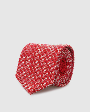 Stefano Ricci Children's patterned silk tie YCRMTSR8189