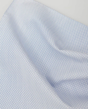 Stefano Ricci Children's light blue scarf in a pattern YFZ25LJ2003