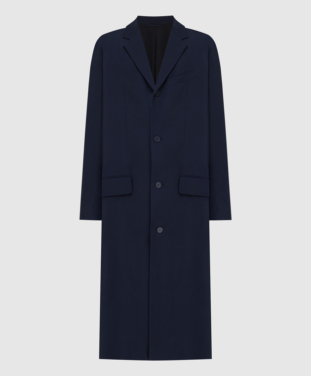 Balenciaga - Dark blue trench coat 663044TKO29 - shop with Denmark