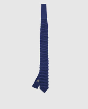 Stefano Ricci Children's silk blue patterned tie YCRMTSR1400