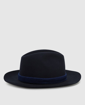 Stefano Ricci Children's cashmere hat with emblem YVF4292PCA10