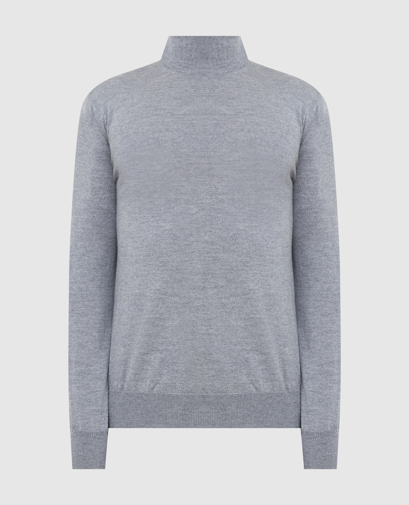 

Light gray merino wool jumper D'Uomo Milano, Grey