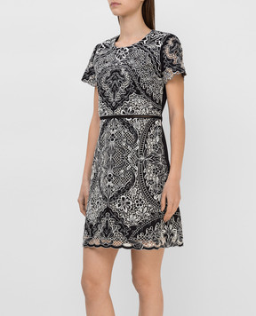 Twinset Dress with embroidery and stitching 211TT2090