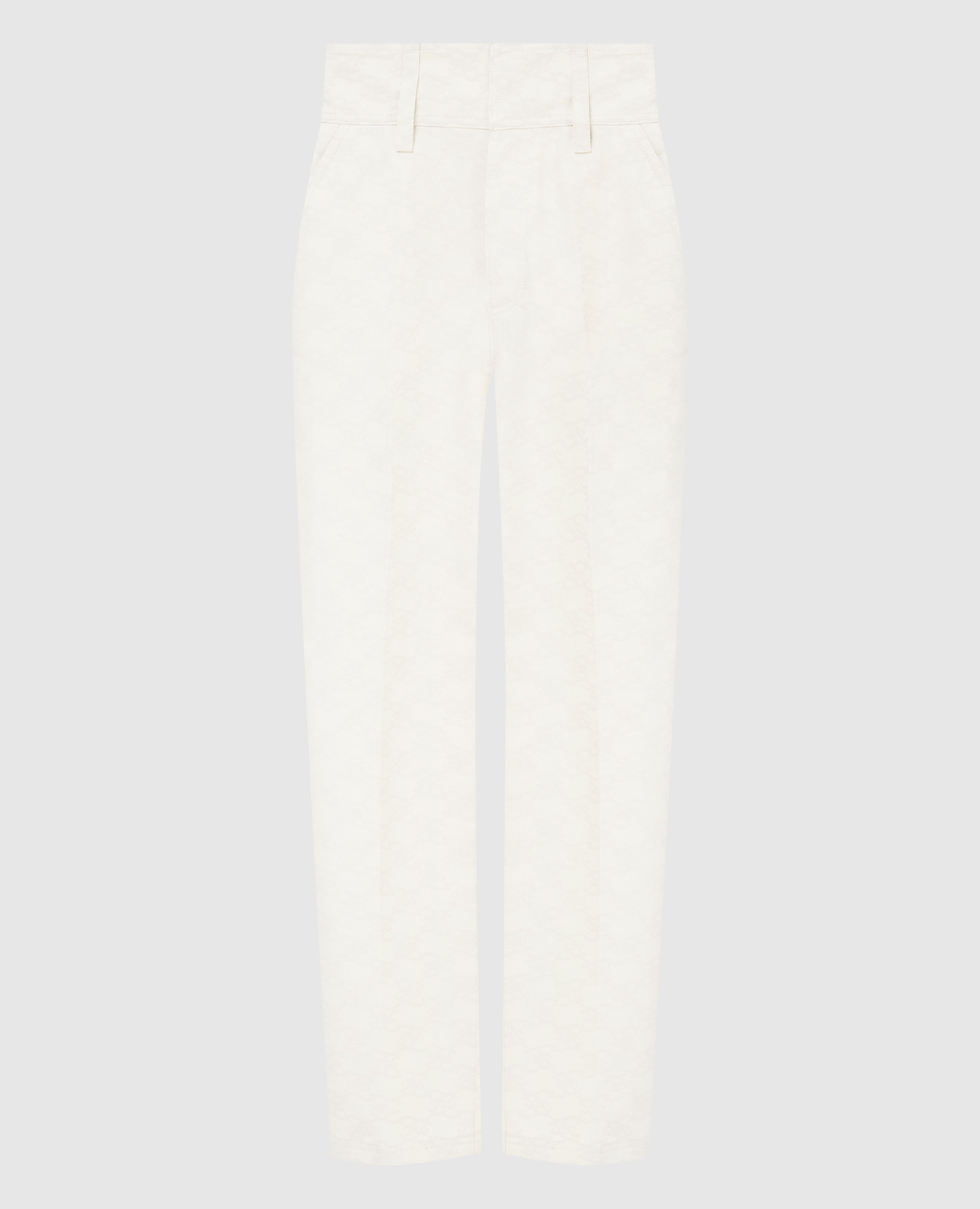 

Jeans in 'FF Karligraphy' print Fendi, Beige