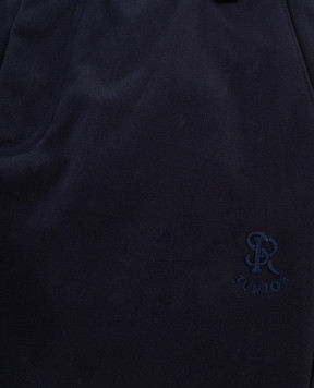 Stefano Ricci Children's dark blue trousers YAT6400050RS0001