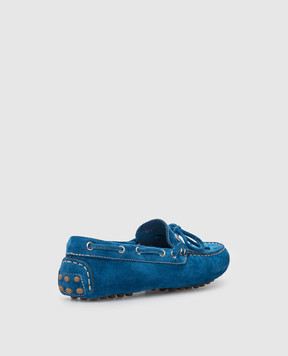 Stefano Ricci Children's suede moccasins YRU02G836SD