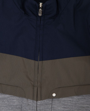 Stefano Ricci Children's jacket with contrasting inserts YDJ1100170PL001H